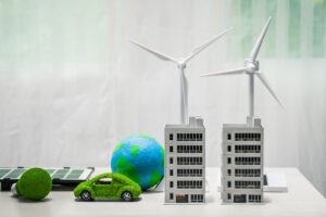 Green hydrogen production facility supporting heavy industry decarbonization